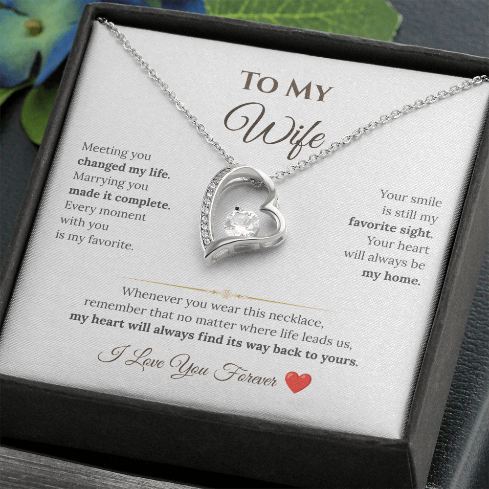 To My Wife Necklace