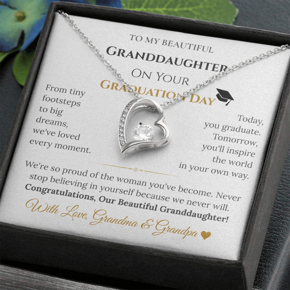 Granddaughter Graduation Gift from Grandma & Grandpa