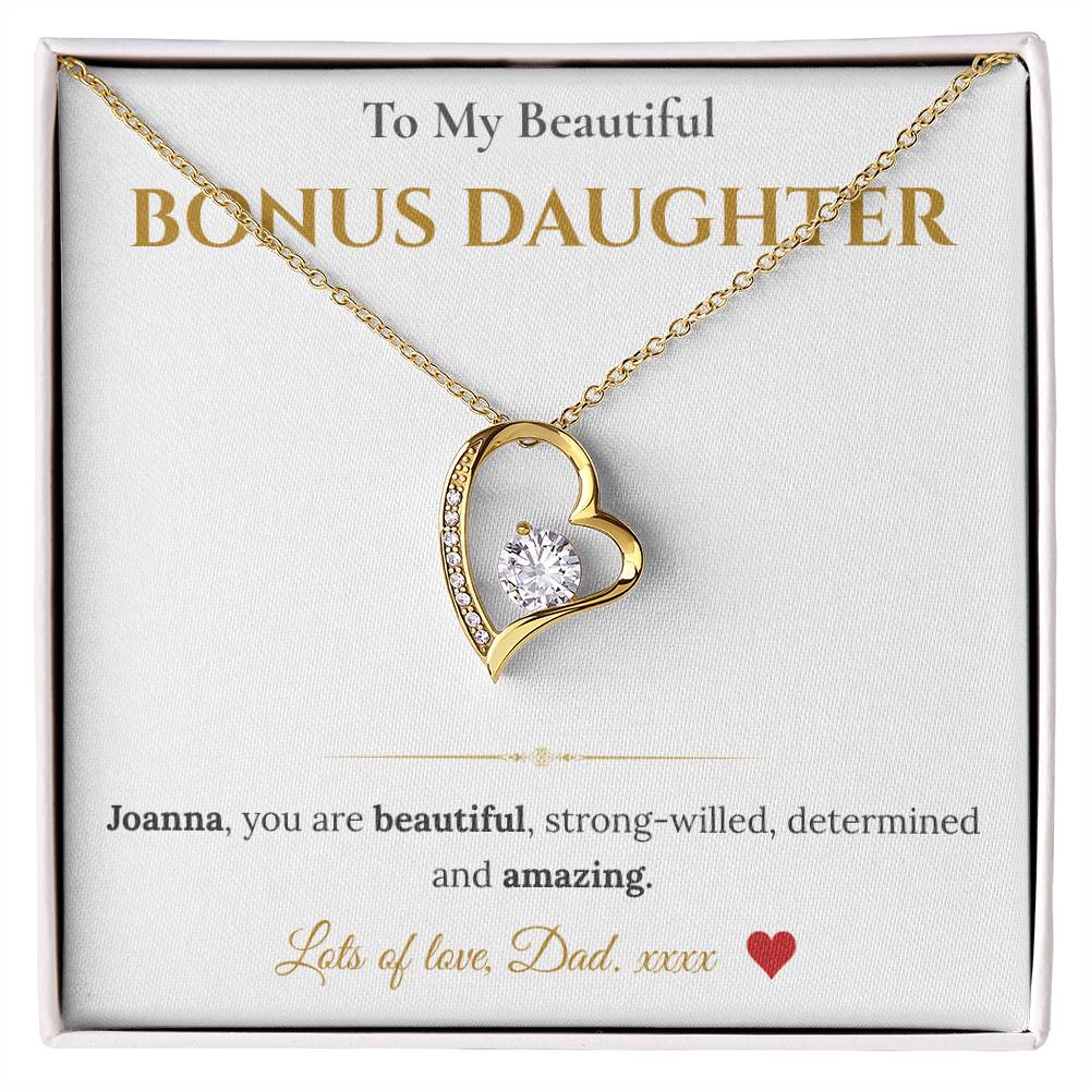 Bonus Daughter Necklace for Joanna
