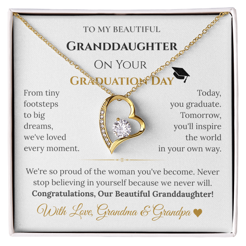 Granddaughter Graduation Gift from Grandma & Grandpa