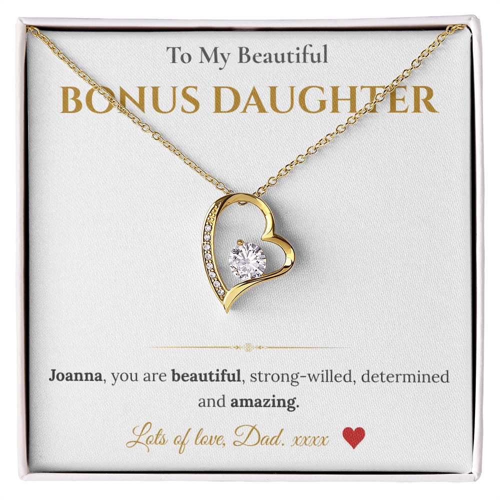Bonus Daughter Necklace for Joanna