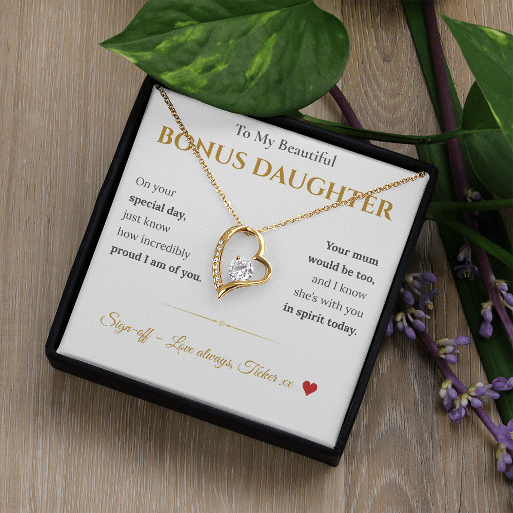 Bonus Daughter Necklace - Custom