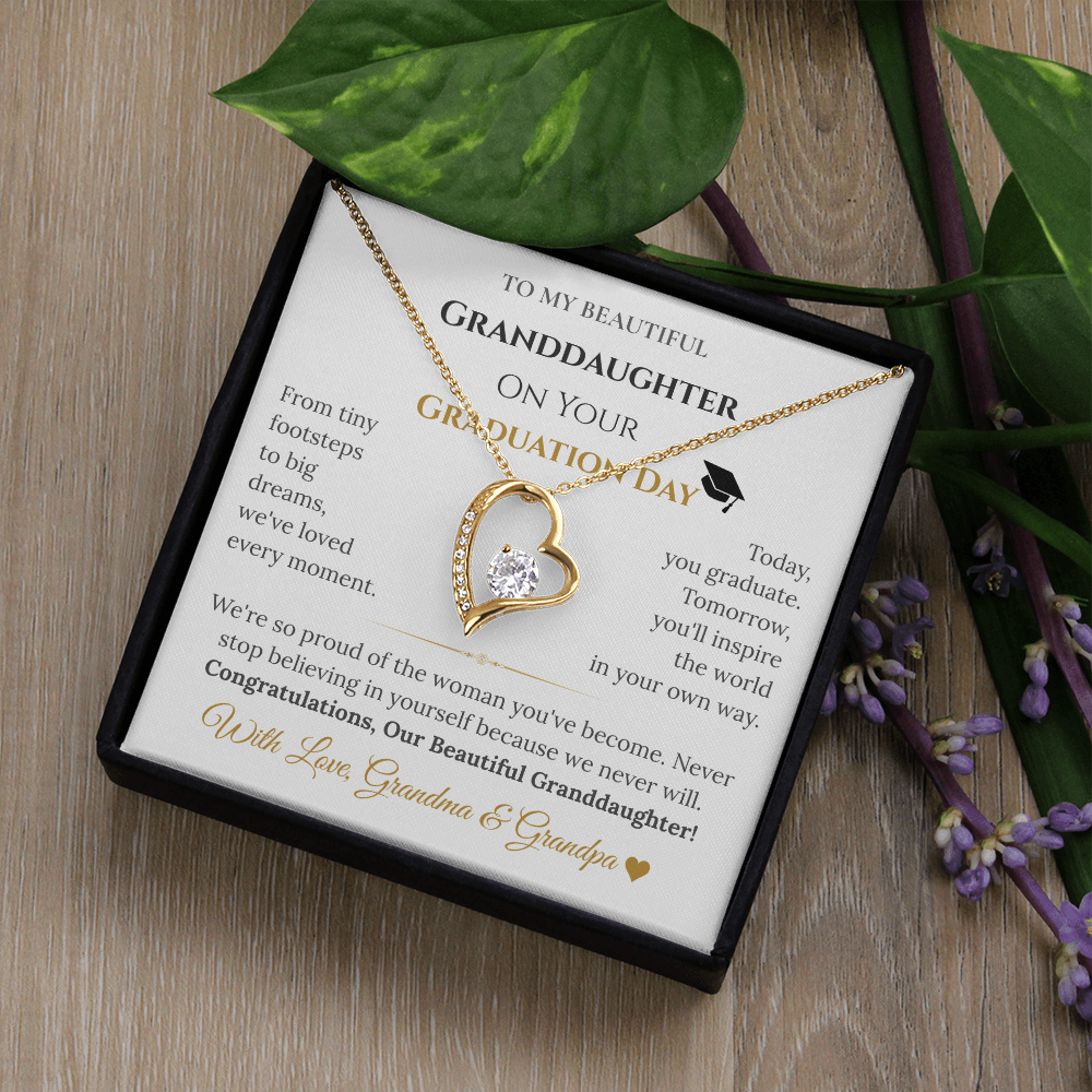 Granddaughter Graduation Gift from Grandma & Grandpa