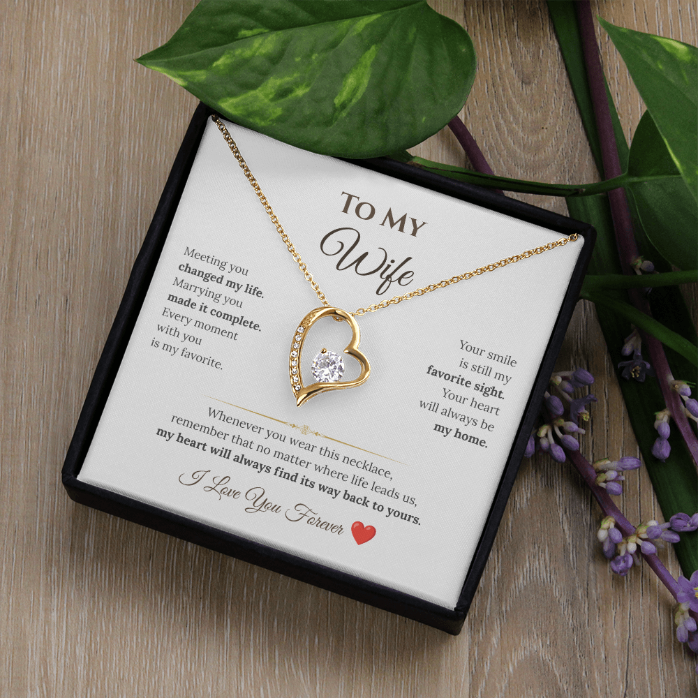 To My Wife Necklace
