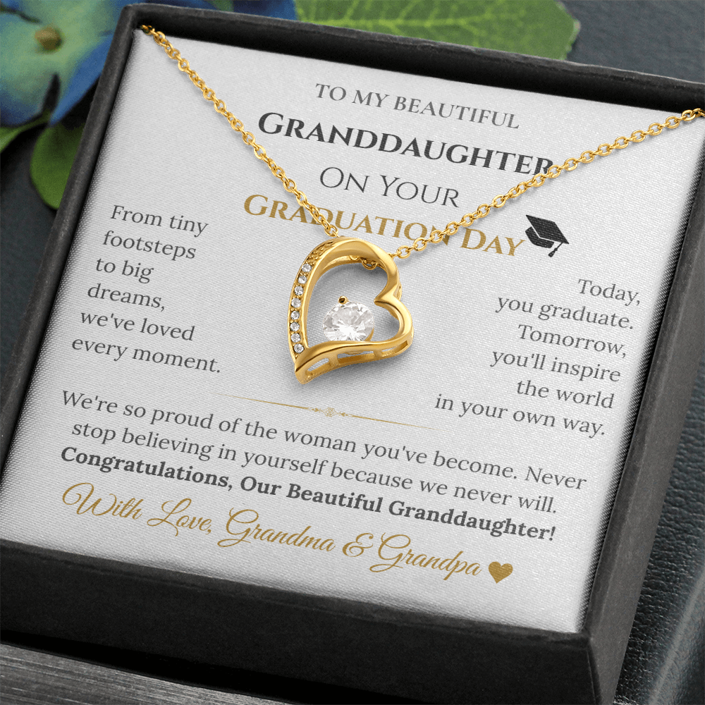 Granddaughter Graduation Gift from Grandma & Grandpa