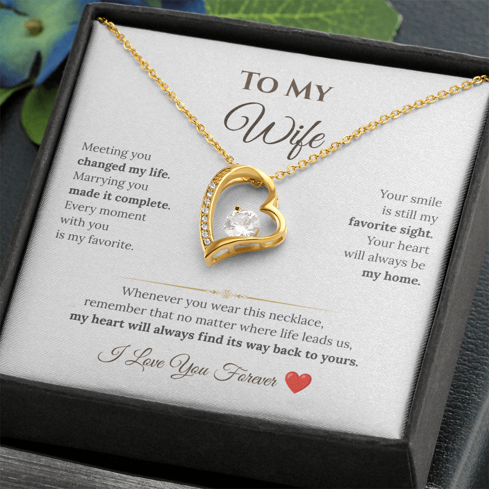 To My Wife Necklace